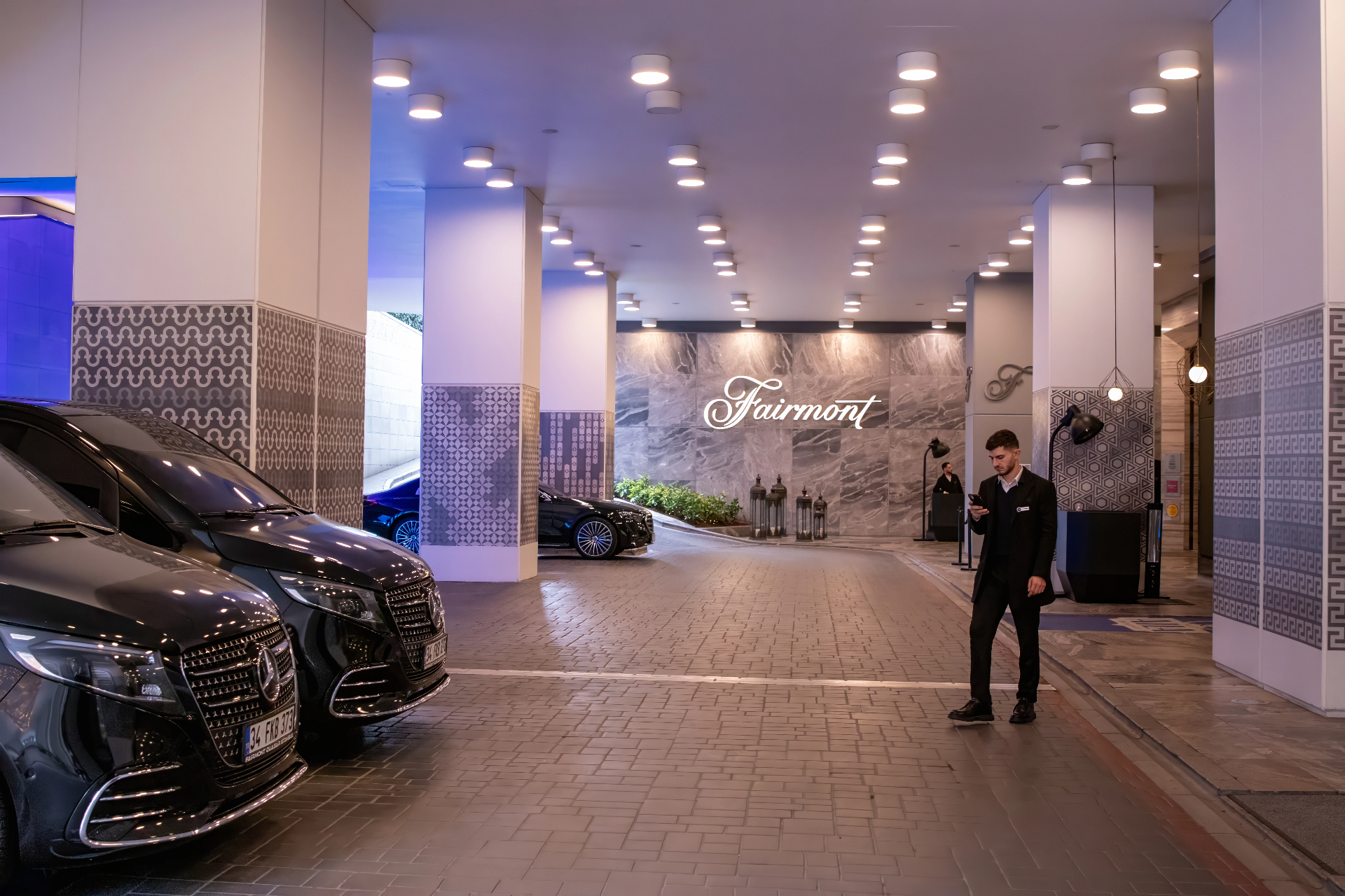 Fairmont Quasar Istanbul hotel entrance