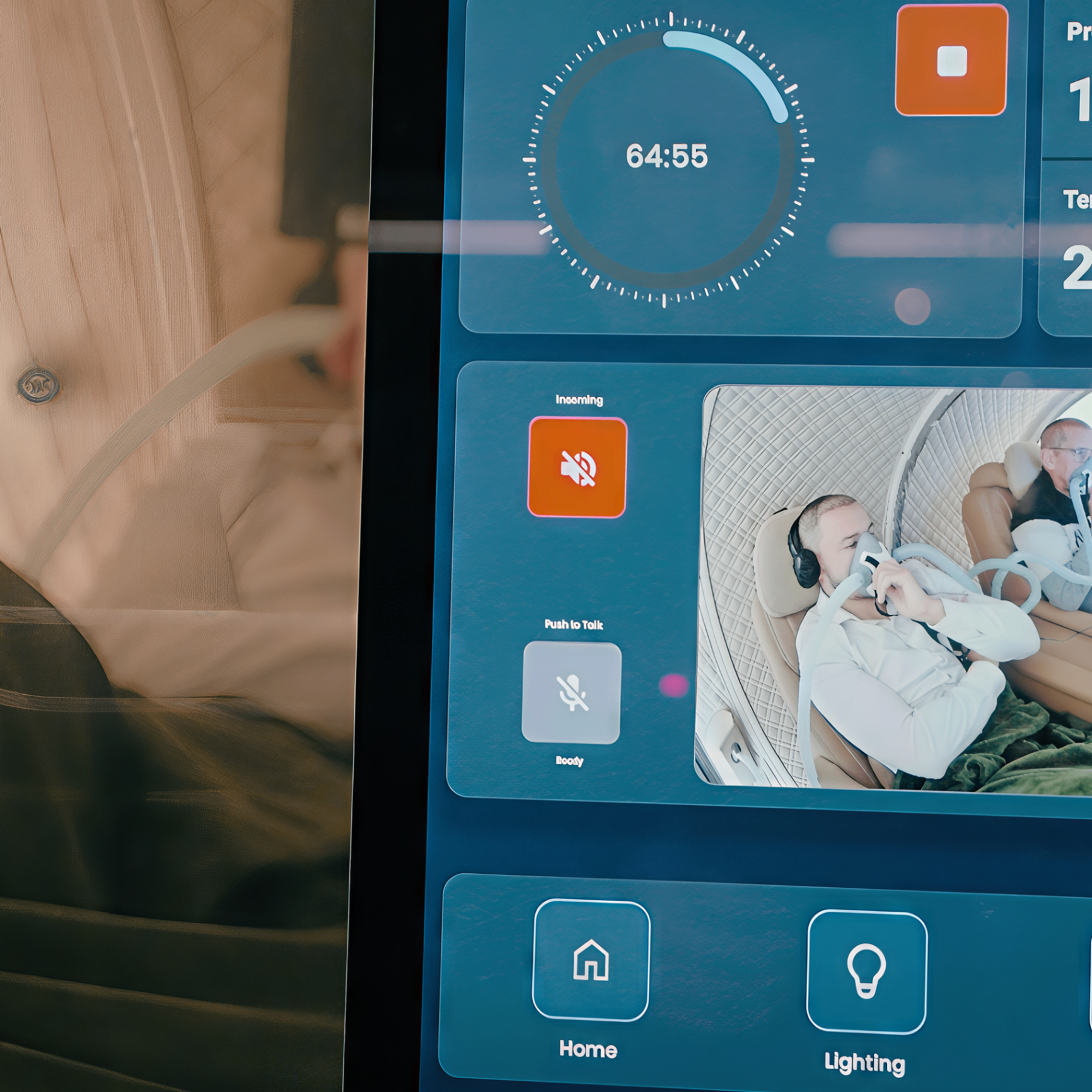 HBOT chamber technology interface