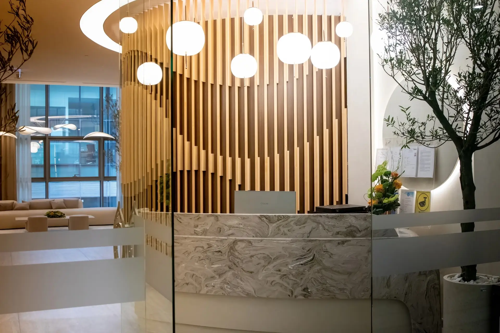 The lobby of Age Back Istanbul